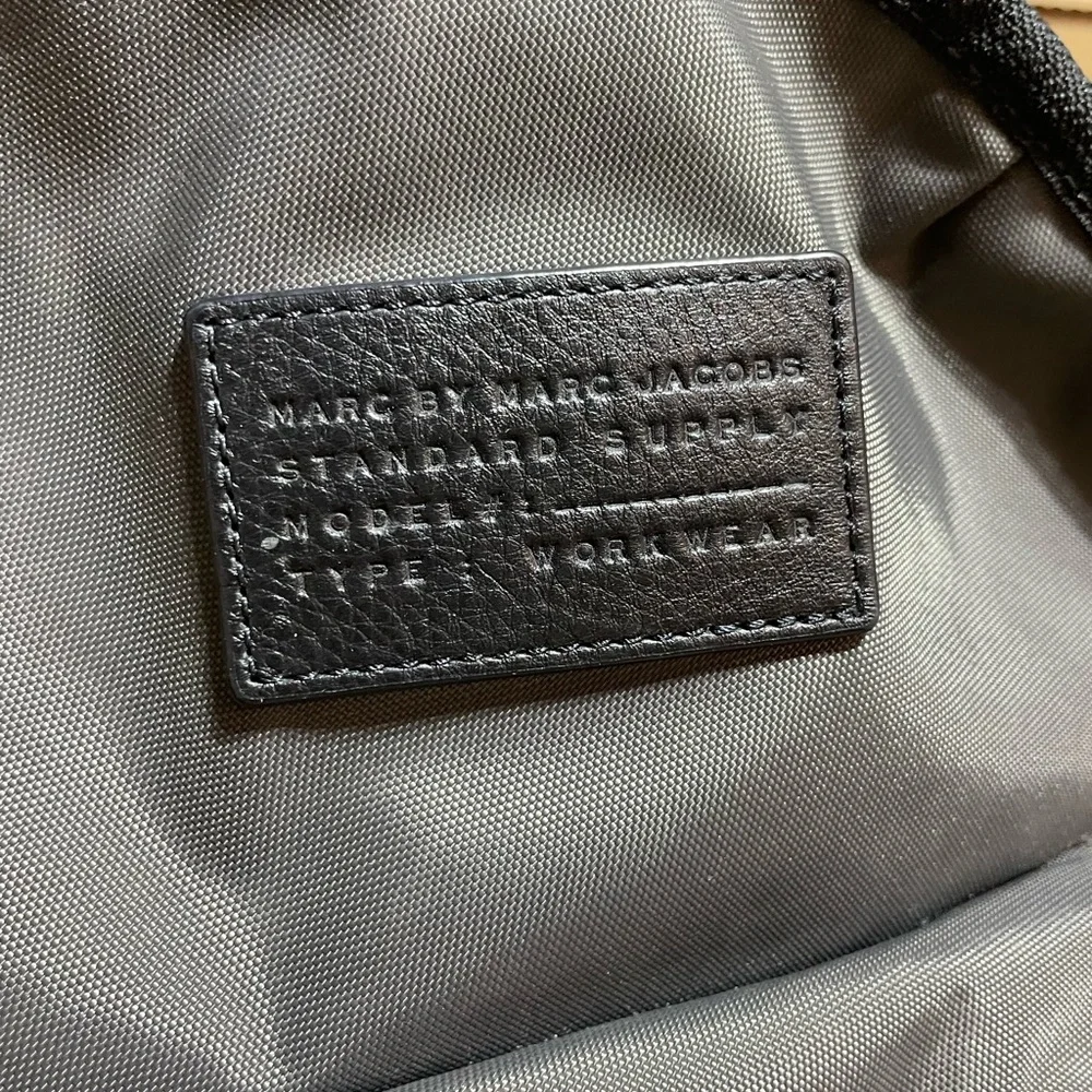 Marc by Marc Jacobs Gray Backpack with Black Accents